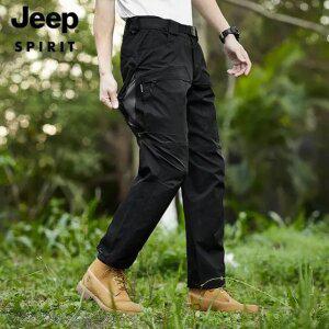 JEEP SPIRIT 남자 작업복바지 봄 여름 기능성 팬츠 등산 트레이닝 작업복