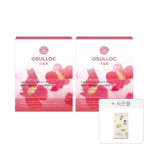 스윗 히비스커스 콜드브루 티 20입, 2개 + 증정(그린티웨하스 100g, 1개)
