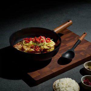 트루쿡 IH 북미산 월넛 세라믹 궁중팬 24cm, 1개