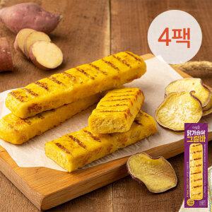 [소비기한 26.09.11] 닭가슴살 그릴바 고구마 80g 4팩