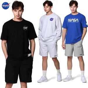 [NASA 나사] 반팔티/반바지/여름상하세트/면바지/맨투맨/후드집업/조거팬츠/긴바지/양