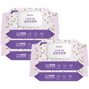 퓨어쥬르 건조기시트 퍼퓸 섬유유연제 드라이시트 30매x5팩 화이트머스크