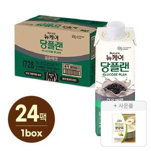 뉴케어 당플랜 검은깨맛 200ml, 24입, 1개 + 증정(위(we)편한영양죽 40g, 1개)