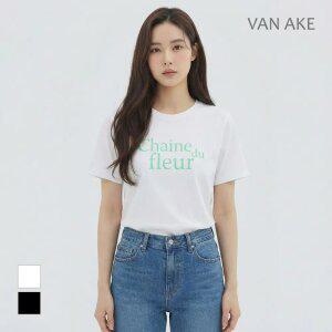 [반에이크] 레터링프린트 반팔티셔츠_VB36TSU205Z