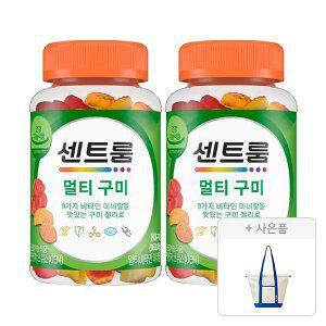 센트룸 멀티비타민 멀티구미 80구미, 2개 + 증정(스윔백, 1개)