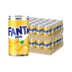 [코카콜라] 환타 제로 파인 190ml, 60개
