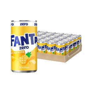 [코카콜라] 환타 제로 파인 190ml, 30개