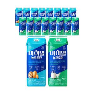 마이밀 마시는 뉴프로틴 오리지널 190ml, 9개+마시는 뉴프로틴 산양유 단백질 190ml,