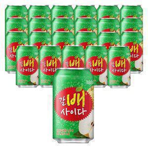 [해태음료] 갈배사이다 355ml, 24개
