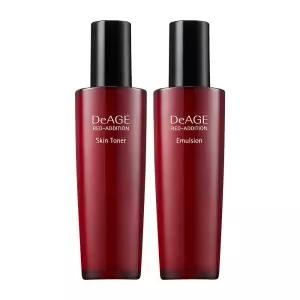 참존 디에이지 레드 에디션 2종 기초세트 스킨 120ml + 에멀전 120ml 단품