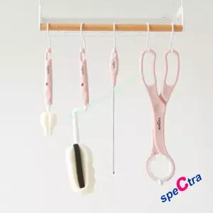 스펙트라 세척솔세트(젖병솔+꼭지솔+집게+빨대세척솔)