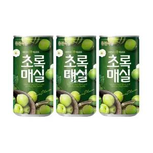웅진 초록매실 180ml/ 20캔