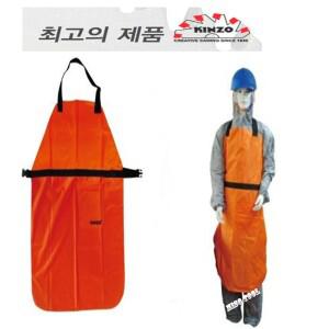 긴조 예초기 앞치마 방수형 (주황색) 안전용품 예초 벌초작업 다용도 KAW-1O