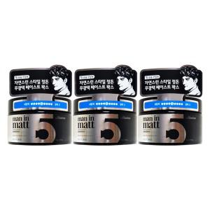 엘지 엘라스틴 맨인매트 무광택 헤어 왁스 페이스트 80g X 3개