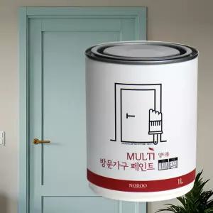 노루페인트 셀프 철제 원목 목재 가구리폼 방문가구용 반광 1L