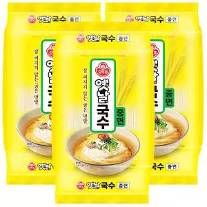 오뚜기 옛날 국수 중면 3kg x 3개