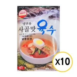 농민식품 사골맛 냉면육수 350g x 10개