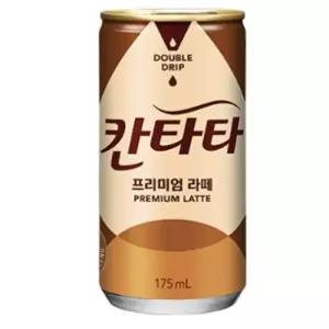 [롯데칠성] 롯데 칸타타 프리미엄 라떼 175ml, 30캔