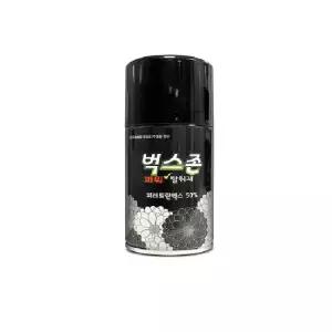 피렌트린성분 벅스존에어로솔280ml 자동분사기용 모기 날벌레 파리 해충 벌레 퇴치제거제 약