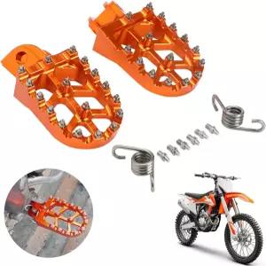 USTPO 모터사이클 풋 페그 레스트스 페달 받침대 CNC for SX XC XCW 프리라이드 SMC 어드벤처 엔듀로