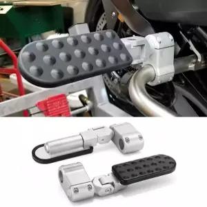 BMW K1600GTL K1600 CNC 알루미늄 하이웨이 풋 페달 미끄럼 방지 페그 풋레스트 브래킷 키트용 오토바이
