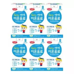 베베스트 어린이 유아 이온 음료 분말 스틱 간편 8입 6개 GST