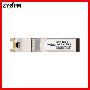 10GBase-T 100m SFP+ 트랜시버, 10G - RJ45 구리 모듈, CAT6a/7, Cisco Mikrotik Ubiquiti Inter TP-LINK B