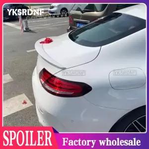 메르세데스-벤츠 호환 C 클래스 W205 E43 C63 쿠페 C200 C300 2도어 차량용 리어 트렁크 루프 스포일러 윙