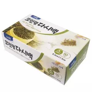 [룽스_65]육수 다시백 소 멸치육수 우리기 국물백 50매