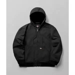 브랜드정품 DICKIES 캔버스 후드 봄버 자켓 재킷 Black 168957