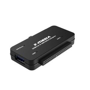 MEDIA XM UB2235S USB TO IDE SATA 어댑터 변환기 외장 하드 디스크 리더 인치 HDD SSD 드라이브 지원