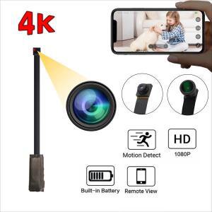 4K 미니 카메라 HD 1080P WiFi 캠코더 향상된 버전 DIY 무선 모듈 비디오 레코더 원격 보기 지원 P2P 캠