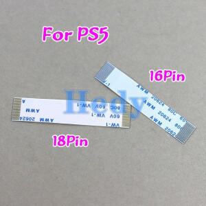 플레이 스테이션 5 터치 플렉스 리본 케이블 V1 V2 18 핀 16 V3 플스호환 컨트롤러 패드 연결 대 한 1피스