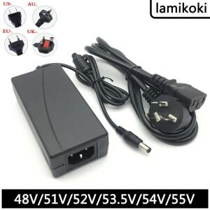 POE 스위치 48V 51V 52V 53.5V 54V 1A 1.25A 2A 2.5A 3A 충전 소스 라인 어댑터