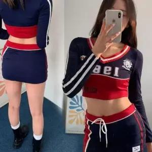 1983투피스 긴팔 미니스커트 슬림 크롭 섹시 치마 치마 여성 야스타 스커트 롱 미니스커트 플레어스커트 미
