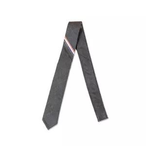 [명품] 로고 스트라이프 넥타이 그레이 MNL021A F0147 025
