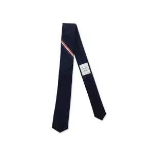 [명품] 로고 스트라이프 넥타이 네이비 MNL021A F0147 415