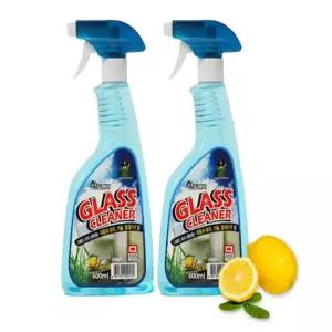 유리세척제 글라스클리너 600ml 레몬향 12개입 거울 분무기 욕실