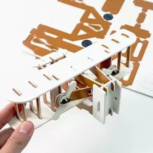 라이트형제 3D입체 비행기만들기 조립 DIY 창의력 공간지각 학습교구 교습소