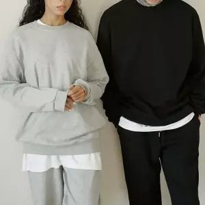 빅사이즈 오버핏 맨투맨 여자 커플티 단체티 남자 기본티셔츠 여성무지