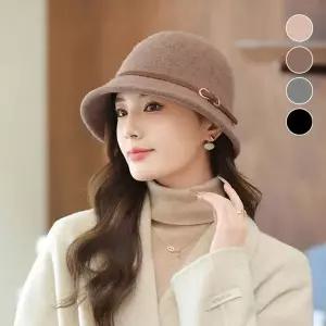 여자겨울모자 니트벙거지 겨울모자 여성버킷햇 버킷햇