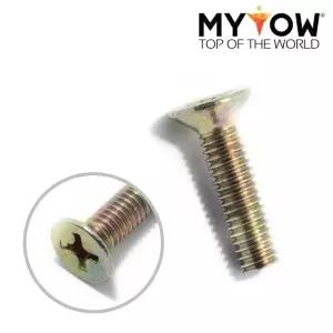 FH형 피스 머신 볼트 4mm 십자 스크류 나사 접시 20입 접시머리볼트 (W96D1CF)