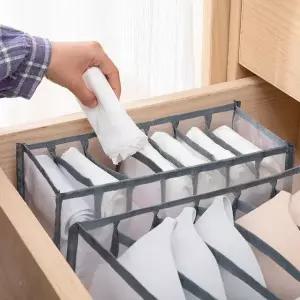칸막이 속옷정리함 7칸 러닝 팬티용 서랍식속옷정리함 속옷함 속옷양말정리함 (WC8E010)