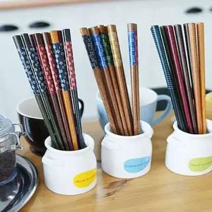 벚꽃이 그려진 일본산 하나노 젓가락 1P