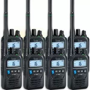 아이콤 IC-M85UL 해상용 VHF 선박 방수 방폭 무전기 8대 세트 