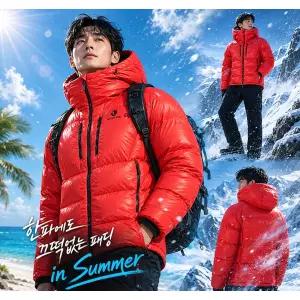 [블랙야크](대전신세계)[역시즌] 블랙야크 구스다운 9대1 충전재 다운점퍼 타우루스다운자켓D