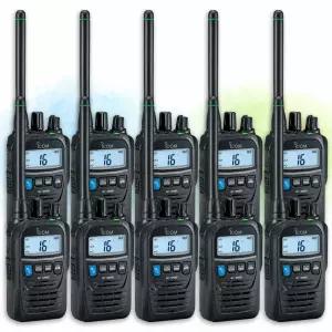 아이콤 IC-M85UL 해상용 VHF 선박 방수 방폭 무전기 10대 세트 