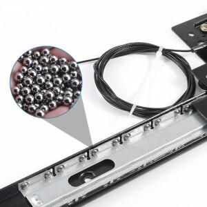Concealed 10-18kg Bearing Capacity Furniture Pocket Door Sliding System Drawer