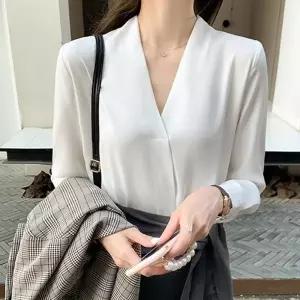 캐쥬얼 정장블라우스 신상 블라우스 셔츠 겨울 봄