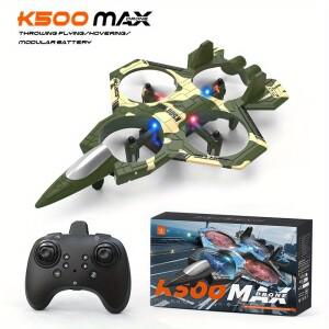 K500MAX RC 스턴트 드론은 투척 시동 기능을 갖추고 있으며 360도 회전을 수행합니다. ° 플립 고도 유지